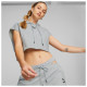 Puma Γυναικείο κοντομάνικο φούτερ Dare to Hooded Cropped Vest